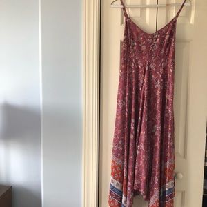 Patterned maxi dress